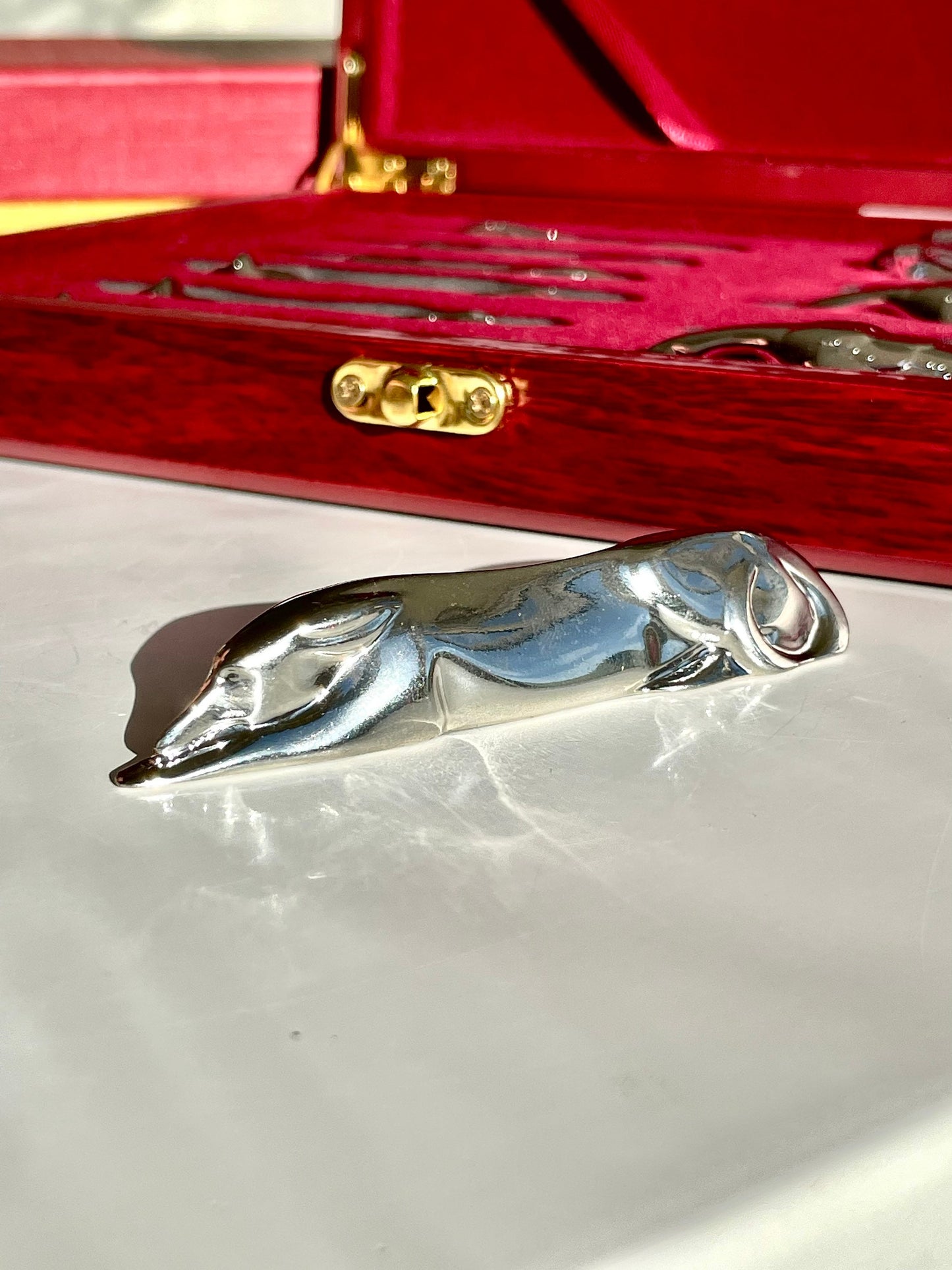 Art Deco cutlery rests, Cat Dog Rabbit Swan Knife Rests, copy of CHRISTOFLE GALLIA, Dinning decor, Table ornament