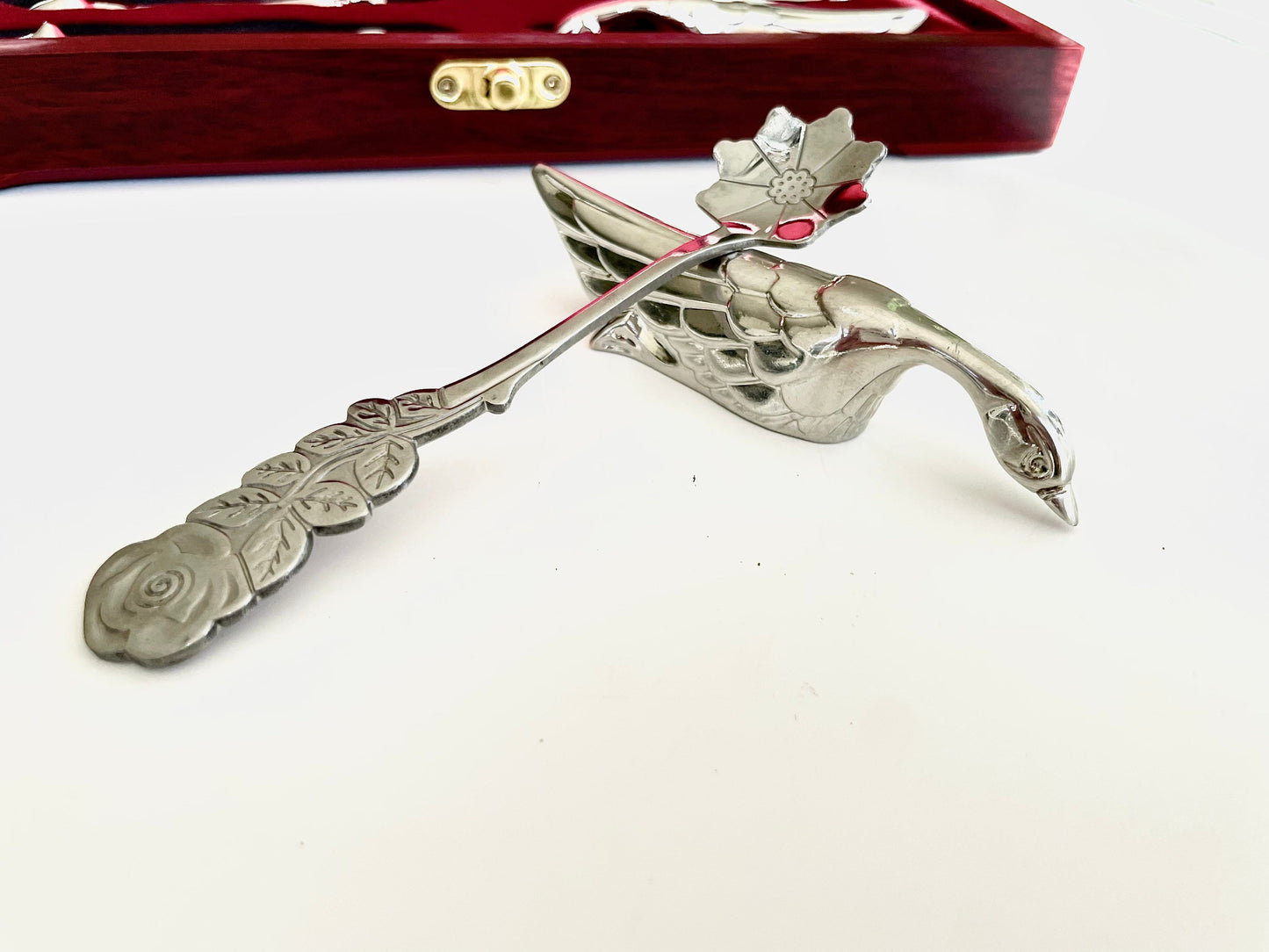 Art Deco cutlery rests, Cat Dog Rabbit Swan Knife Rests, copy of CHRISTOFLE GALLIA, Dinning decor, Table ornament