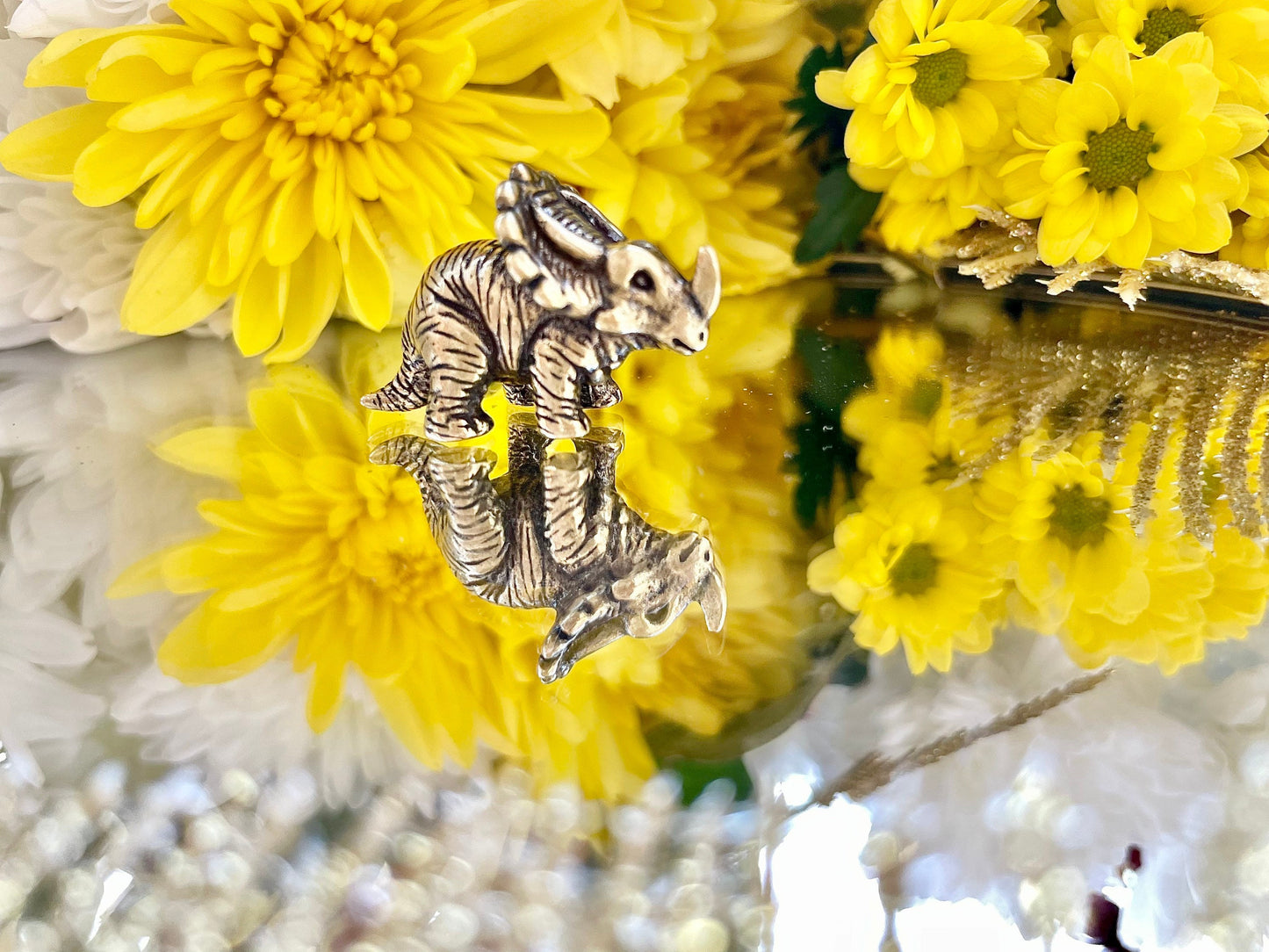 Carnivorous Dino Figurine Bundle - Solid Brass Jurassic Collection