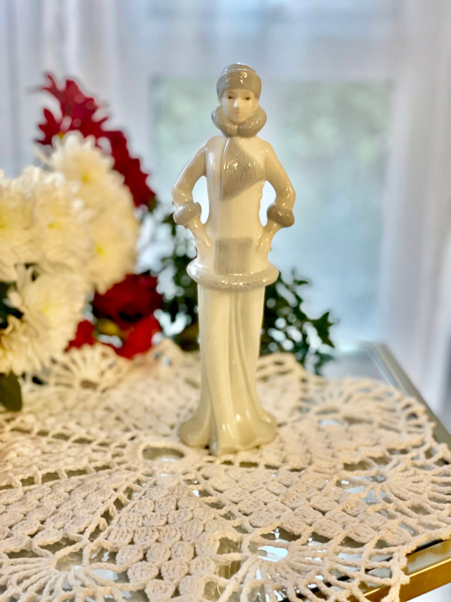 Vintage IPL Figurine “Chantal” Svelt Model Siren Series, Art Deco Style, Collectible Art, Antique figurine