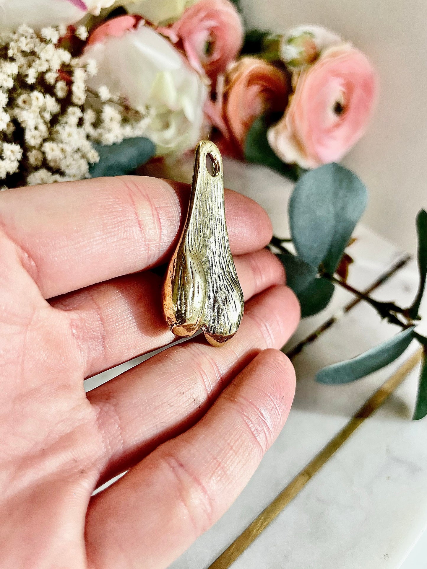 Testicle miniature, Male genitalia pendant, ball necklace, masculine gift for him, man balls necklace, gift keychain