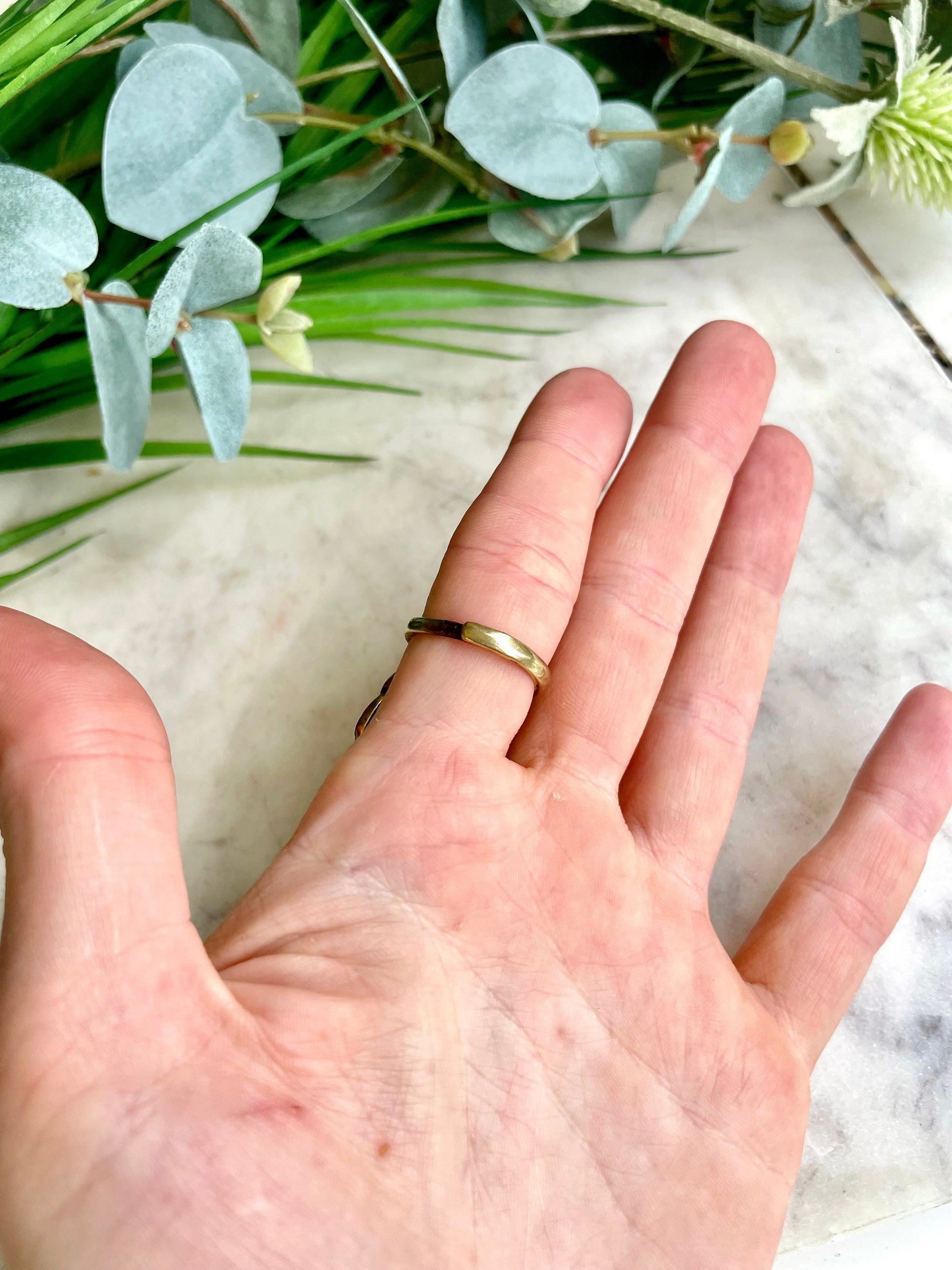 Solid Brass Bird of paradise adjustable Ring, Peacock ring, peacock’s tail jewellery