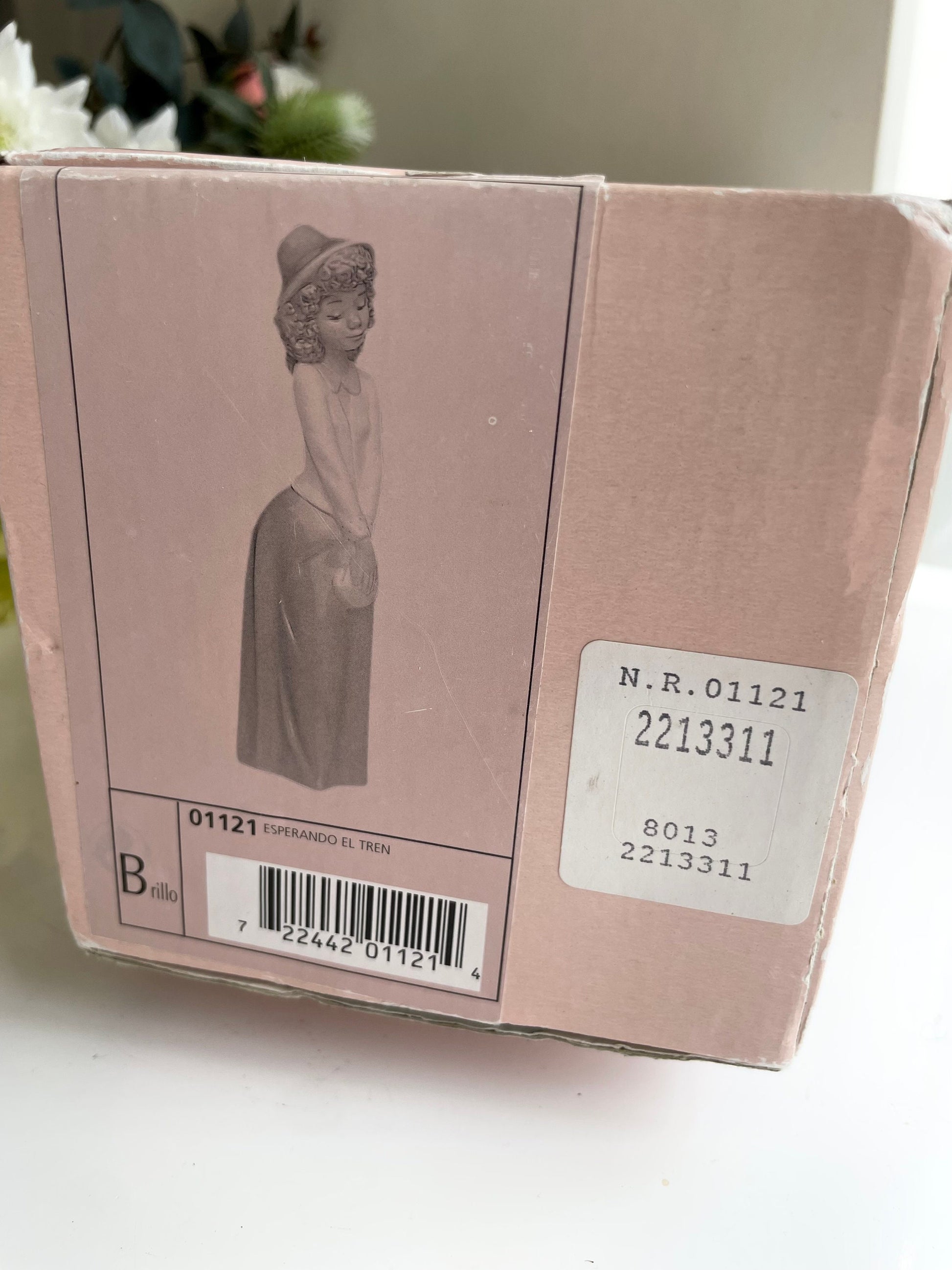 Lladro NAO Figurine Too Cute Girl With Handbag - Boxed