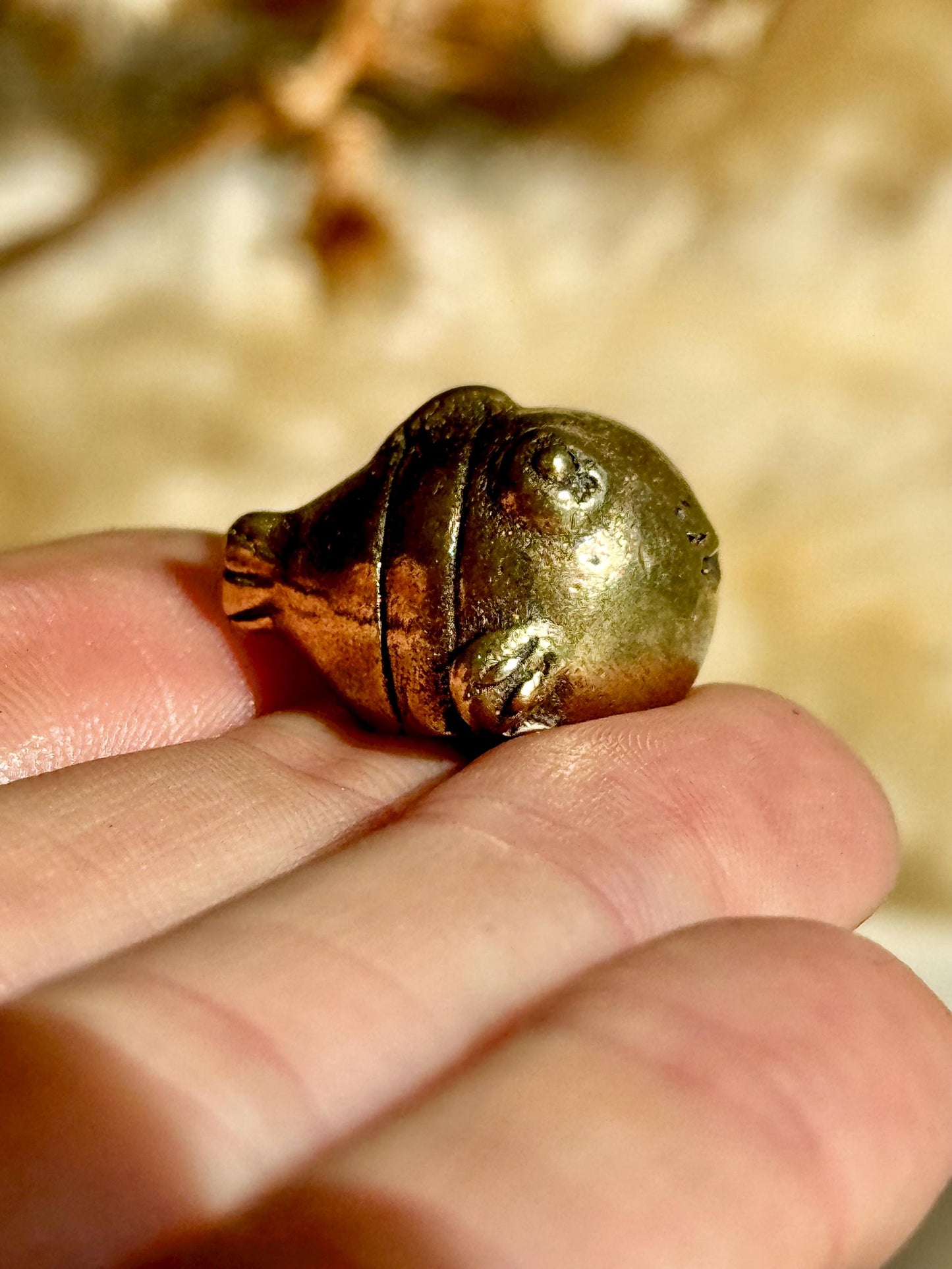 Adorable Happy baby Fish Figurine, Solid Brass fish statue, metal fish Sculpture, Smiling Fish trinket, Fish Decor, Nautical Gift