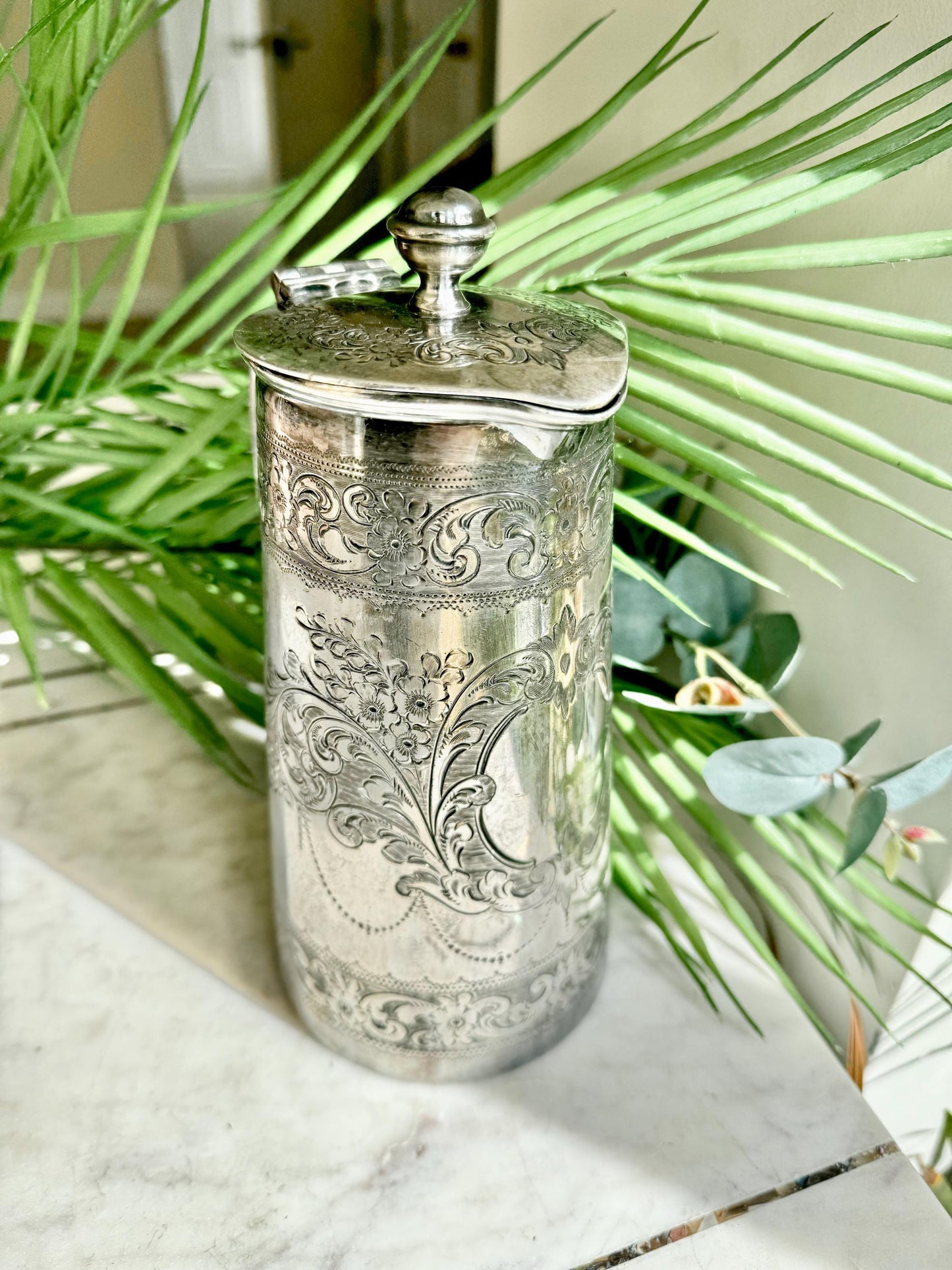 Antique Victorian Silver Plated Beer Jug by Boardman & Glossop, Sheffield (c. 1890s)