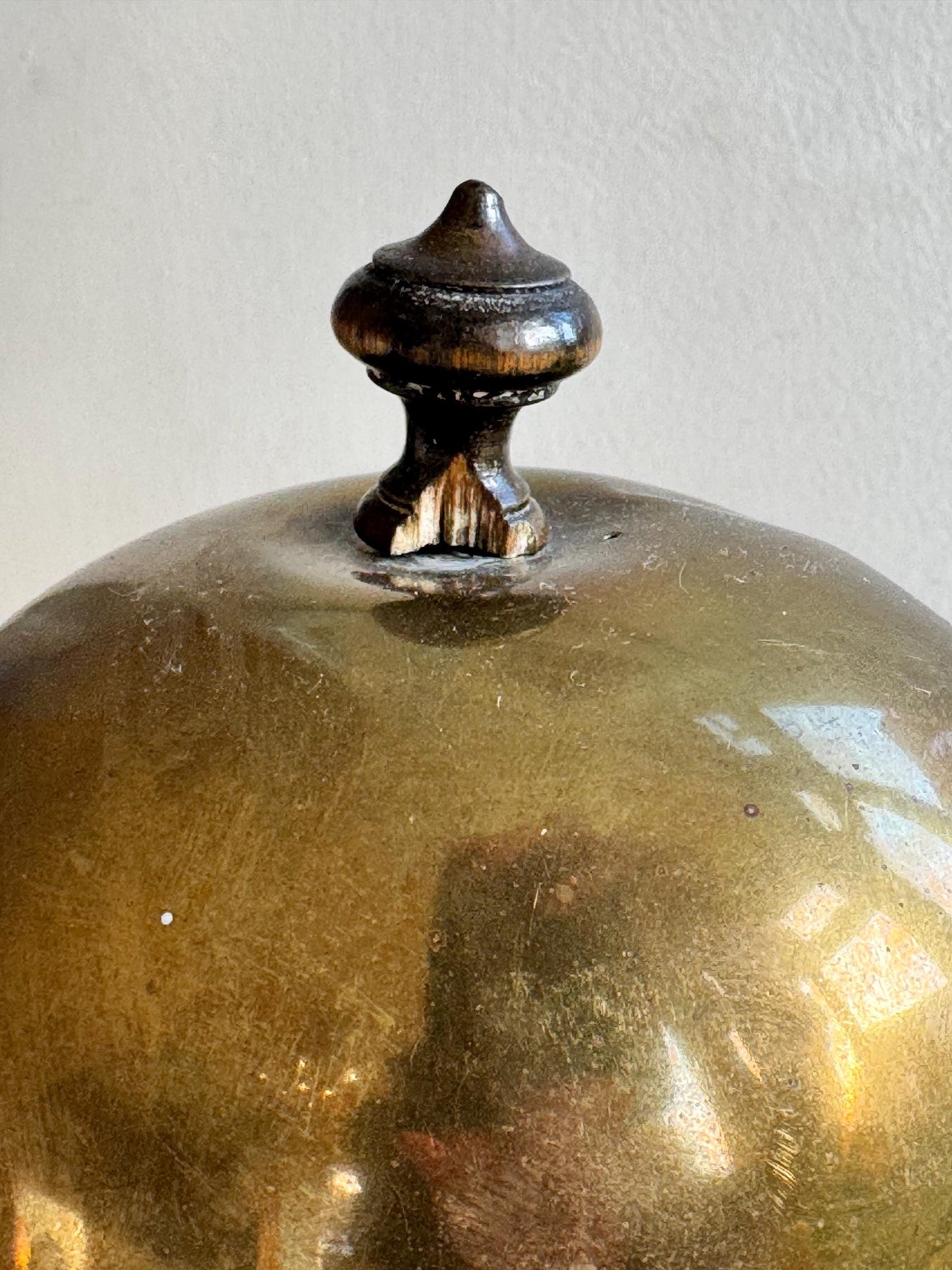 Victorian Brass Egg Coddler with Stand and Burner, Likely British, Late 19th to Early 20th Century