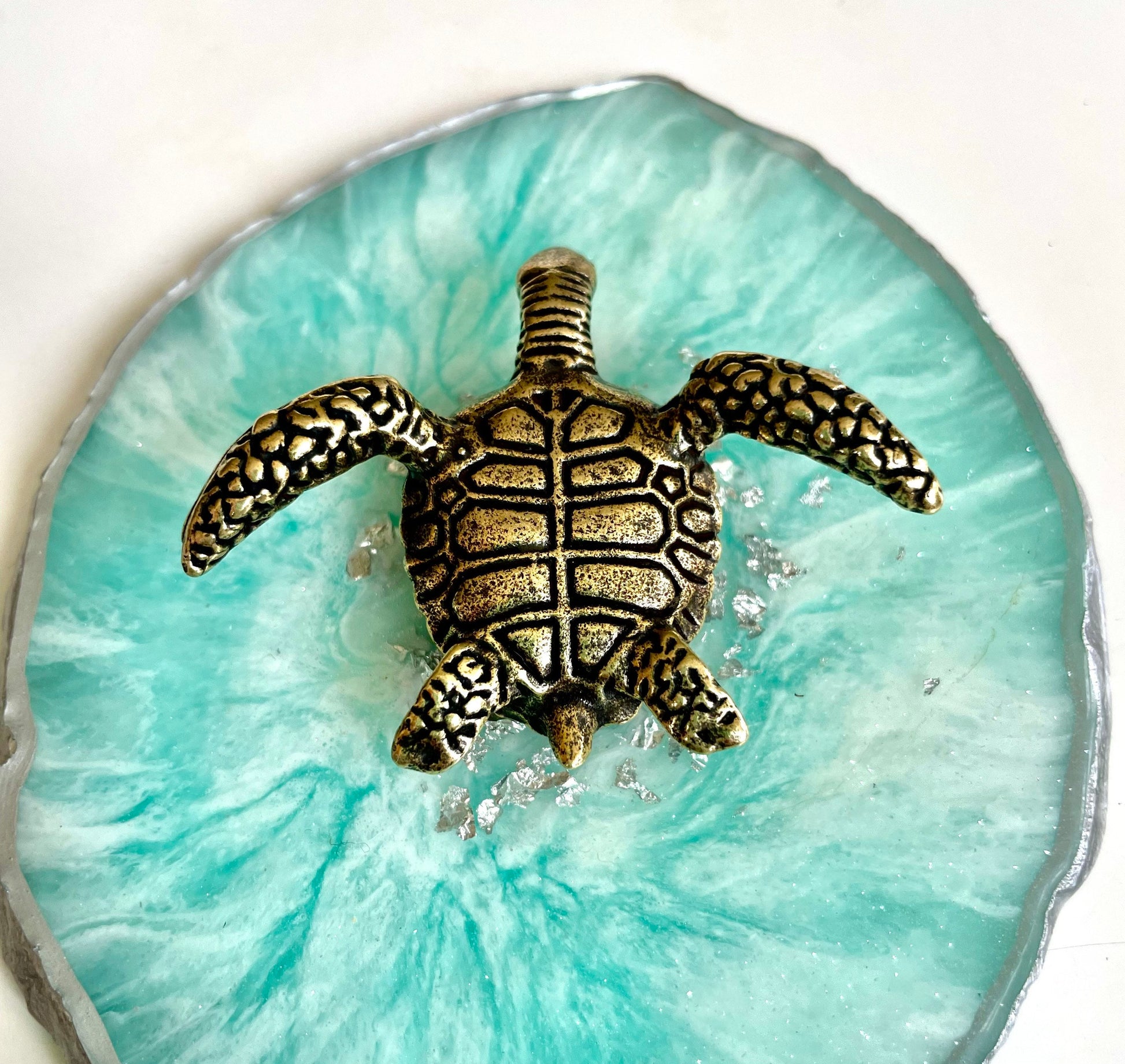 Fine lifelike turtle, Feng Shui, Solid Brass tortoise Statue, Lifelike Decoration, Paperweight, Pen Holder, Brush Holder, Novelty Gift