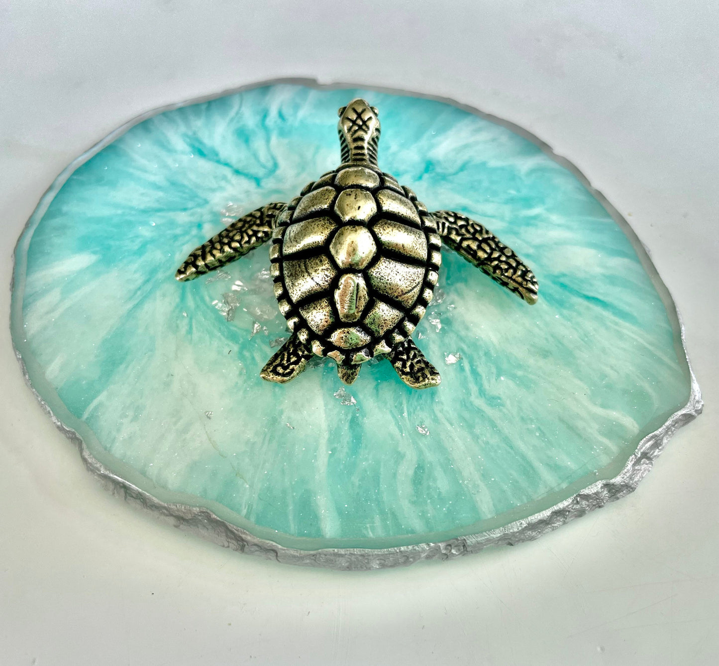 Fine lifelike turtle, Feng Shui, Solid Brass tortoise Statue, Lifelike Decoration, Paperweight, Pen Holder, Brush Holder, Novelty Gift
