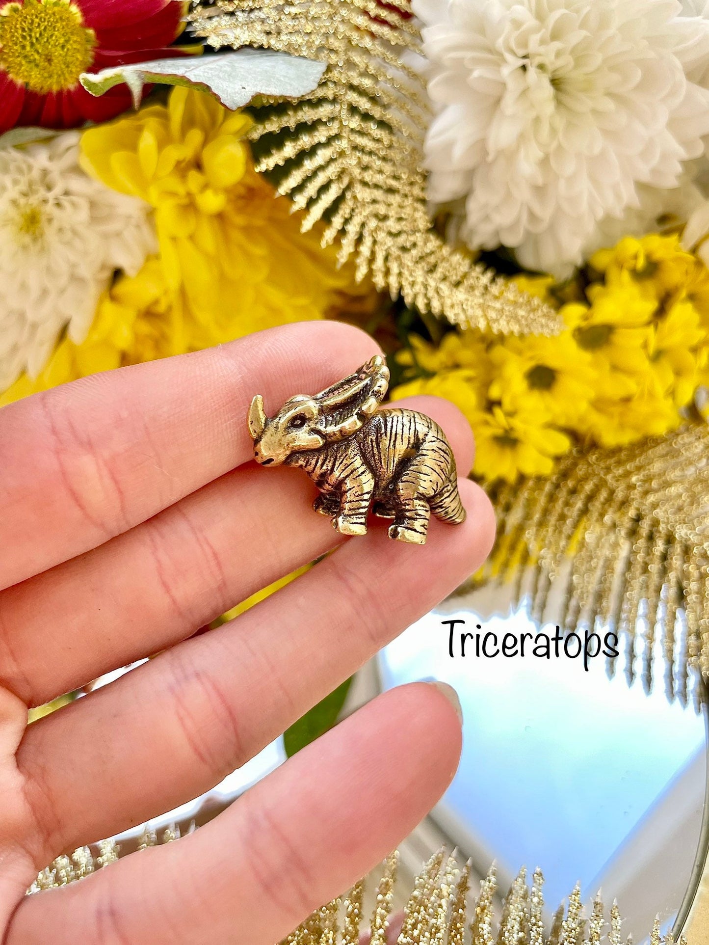 Carnivorous Dino Figurine Bundle - Solid Brass Jurassic Collection