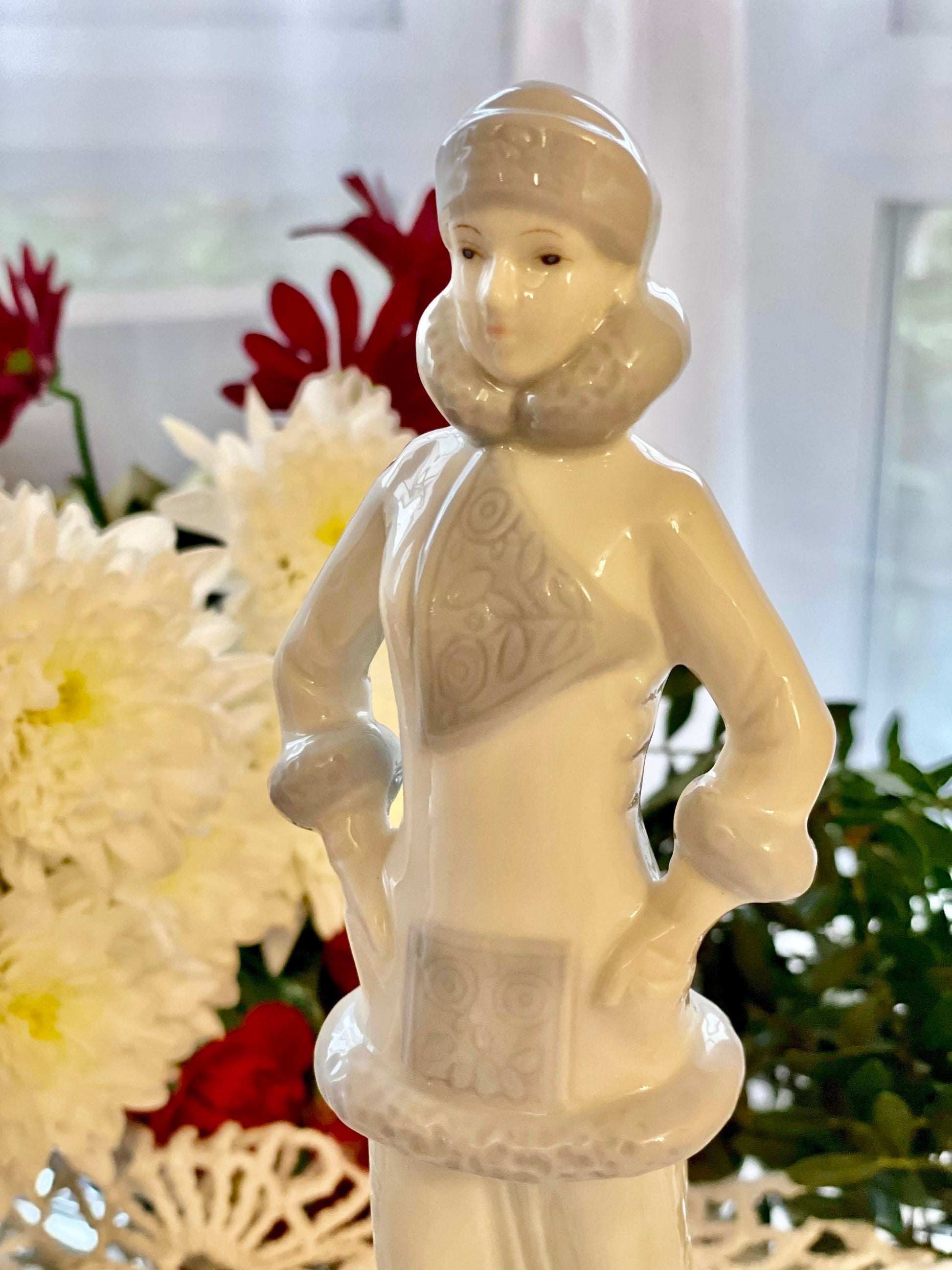 Vintage IPL Figurine “Chantal” Svelt Model Siren Series, Art Deco Style, Collectible Art, Antique figurine