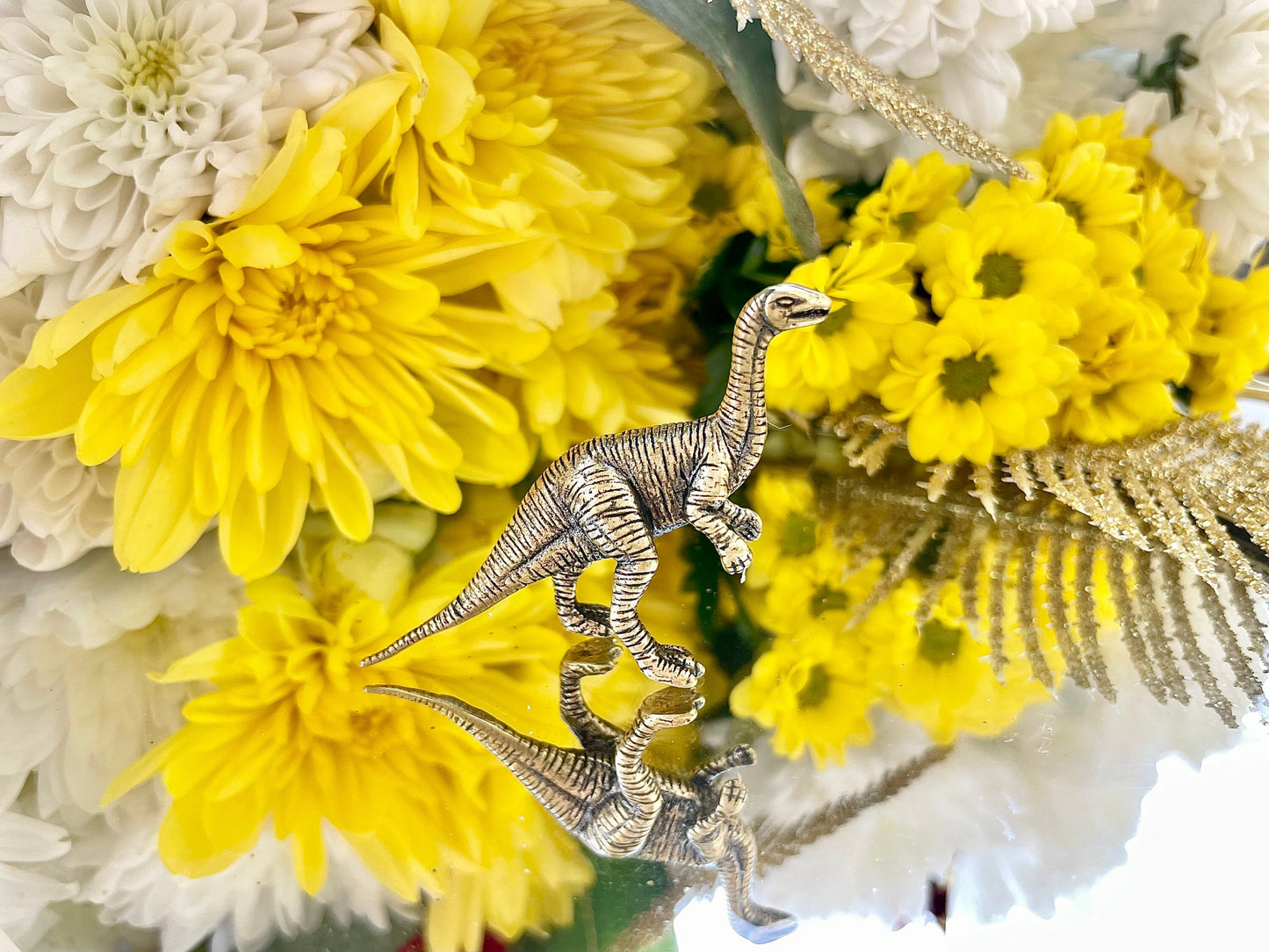 Carnivorous Dino Figurine Bundle - Solid Brass Jurassic Collection