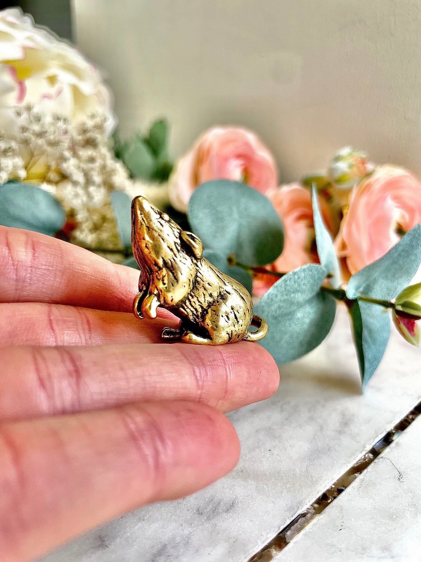 Solid Brass rat Figurine, Wild Little Mouse ornament, metal art, Fine Workmanship, Home Decor & Display, Mouse pendant, mouse keychain