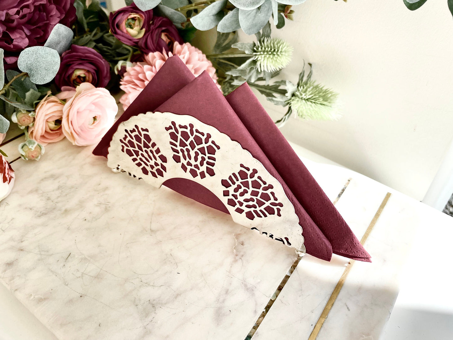 Exquisite Silver Plated Serveware, vintage Silver plated Mayell Napkin Holder, silver plated vintage made in England