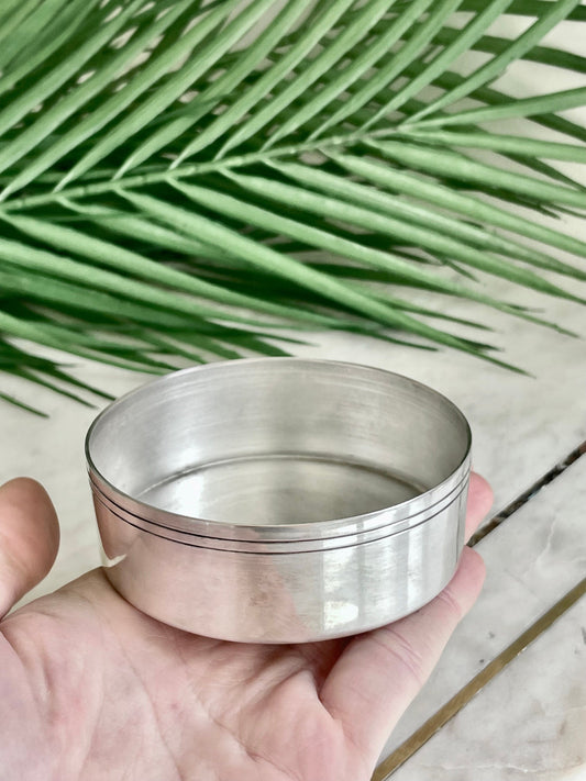 Vintage Slver Plate Bowl London , vintage silver bonbon dish A1 marked as W P