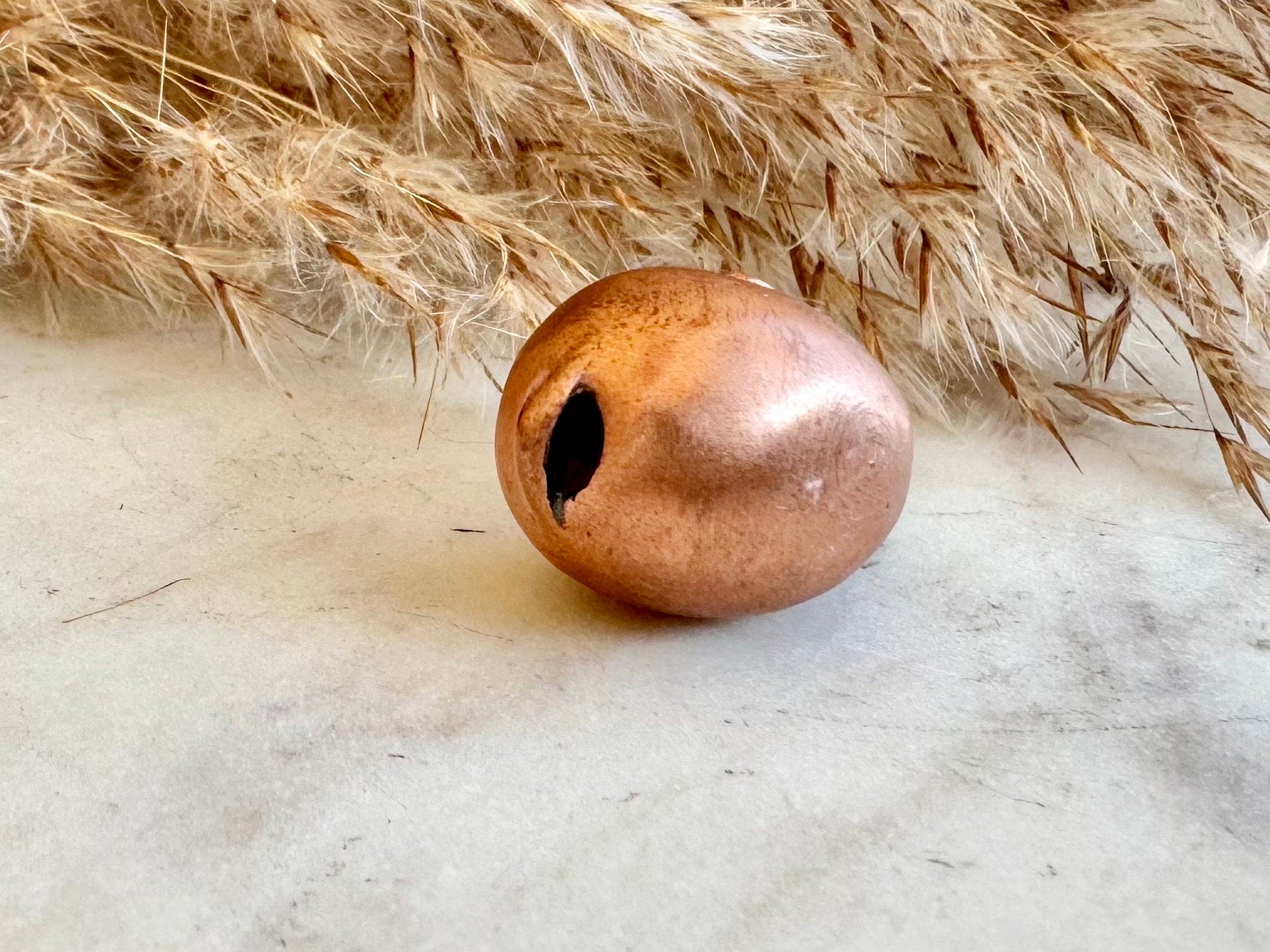 Cool style Copper Cute Fat Little Mouse Figurine, Round Rat Sculpture, Adorable tiny mouse miniature