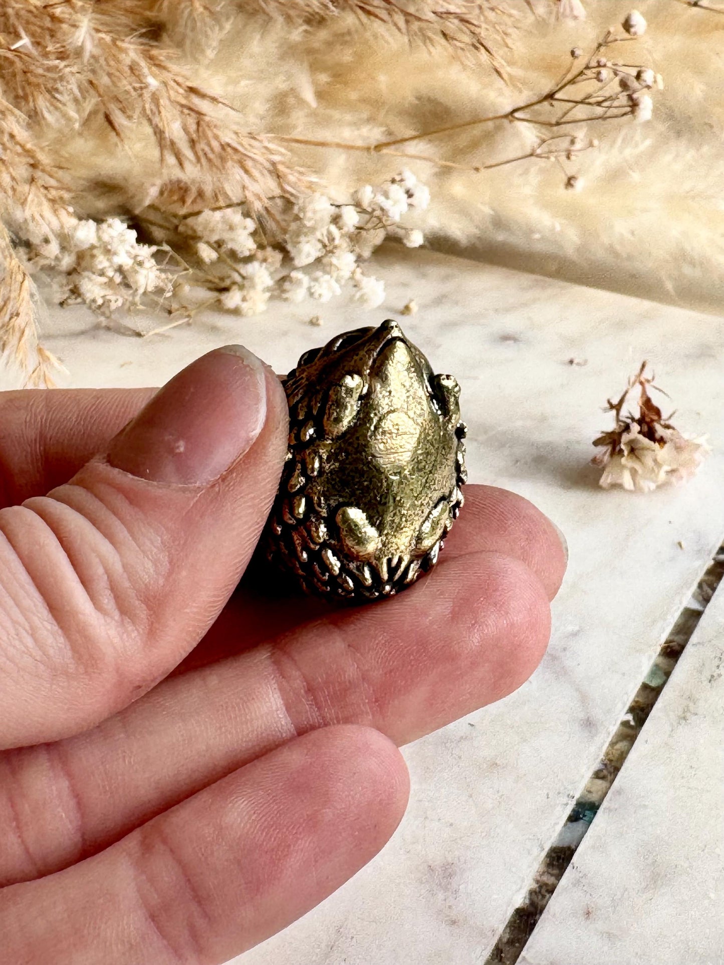 Cute Hedgehog miniature, solid brass hedgehog figurine, Forest animal, Little hedgehog statuette