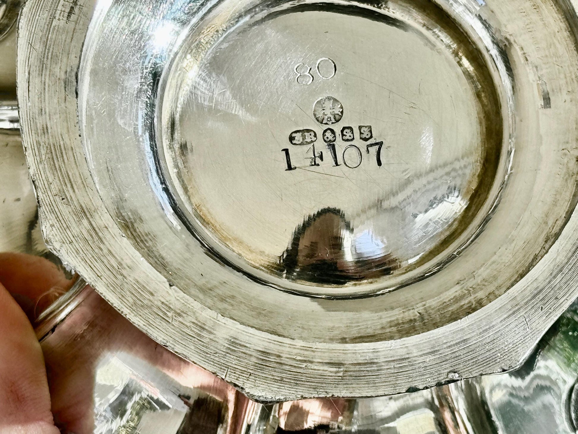 Victorian Ornate Twin-Handled Silver Sugar Bowl by James R. & Sons, Sheffield